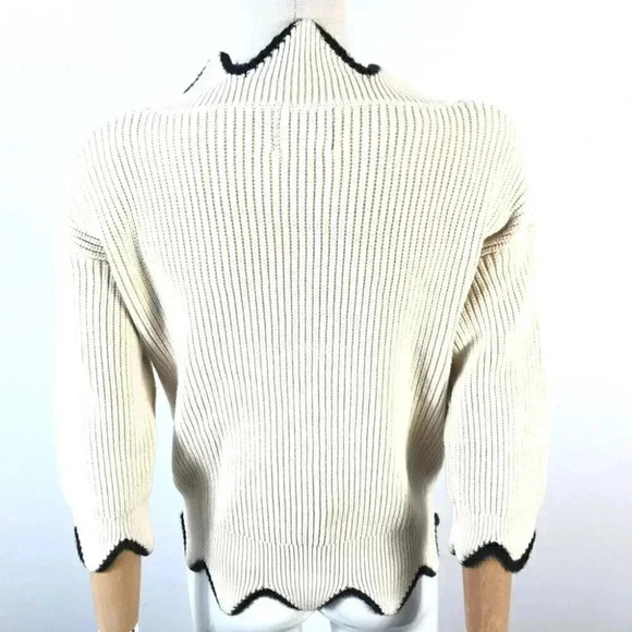 j.o.a. scallop knit  sweater - Picture 6 of 9